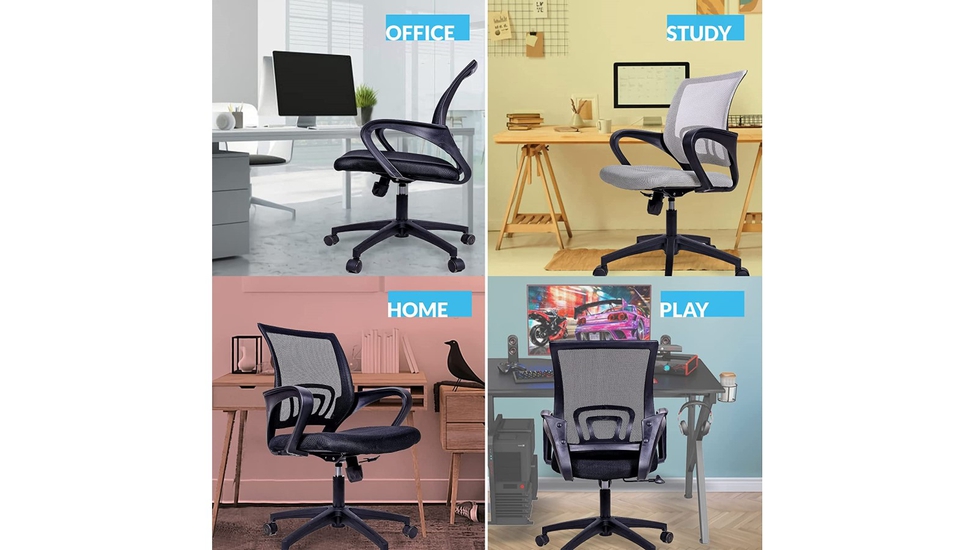 US Office Elements Ergonomic Office Chair with Lumbar Support Computer