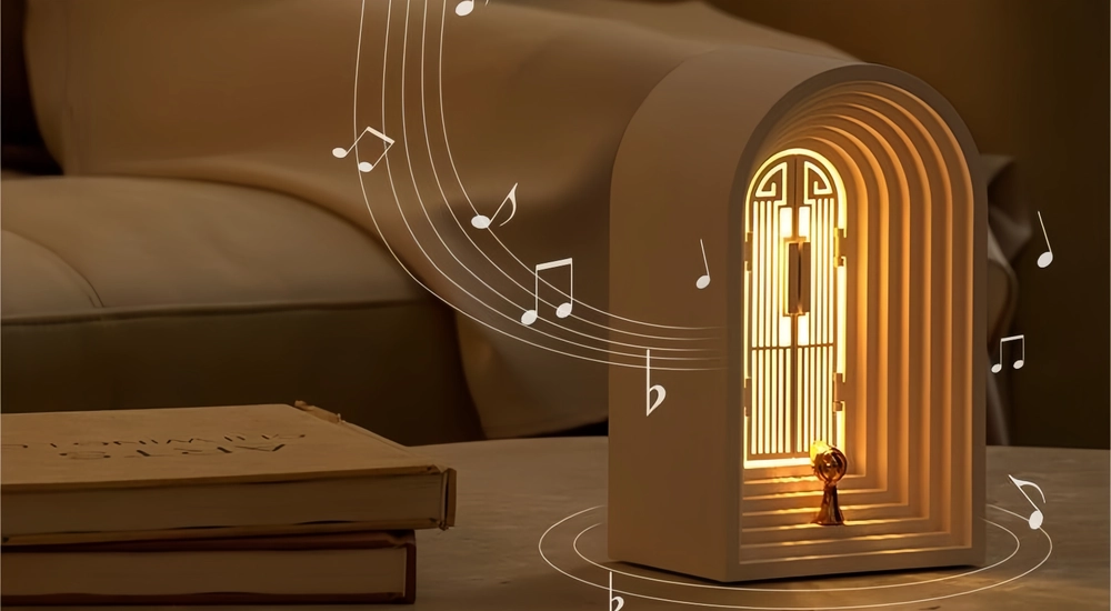 Moody Mouse Nordic Table Lamp LED wireless Speaker - Stylish & Versatile