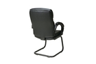 trio-supply-house-bonded-leather-chair-with-padded-arms-sled-base-bonded-leather-chair-with-padded-arms