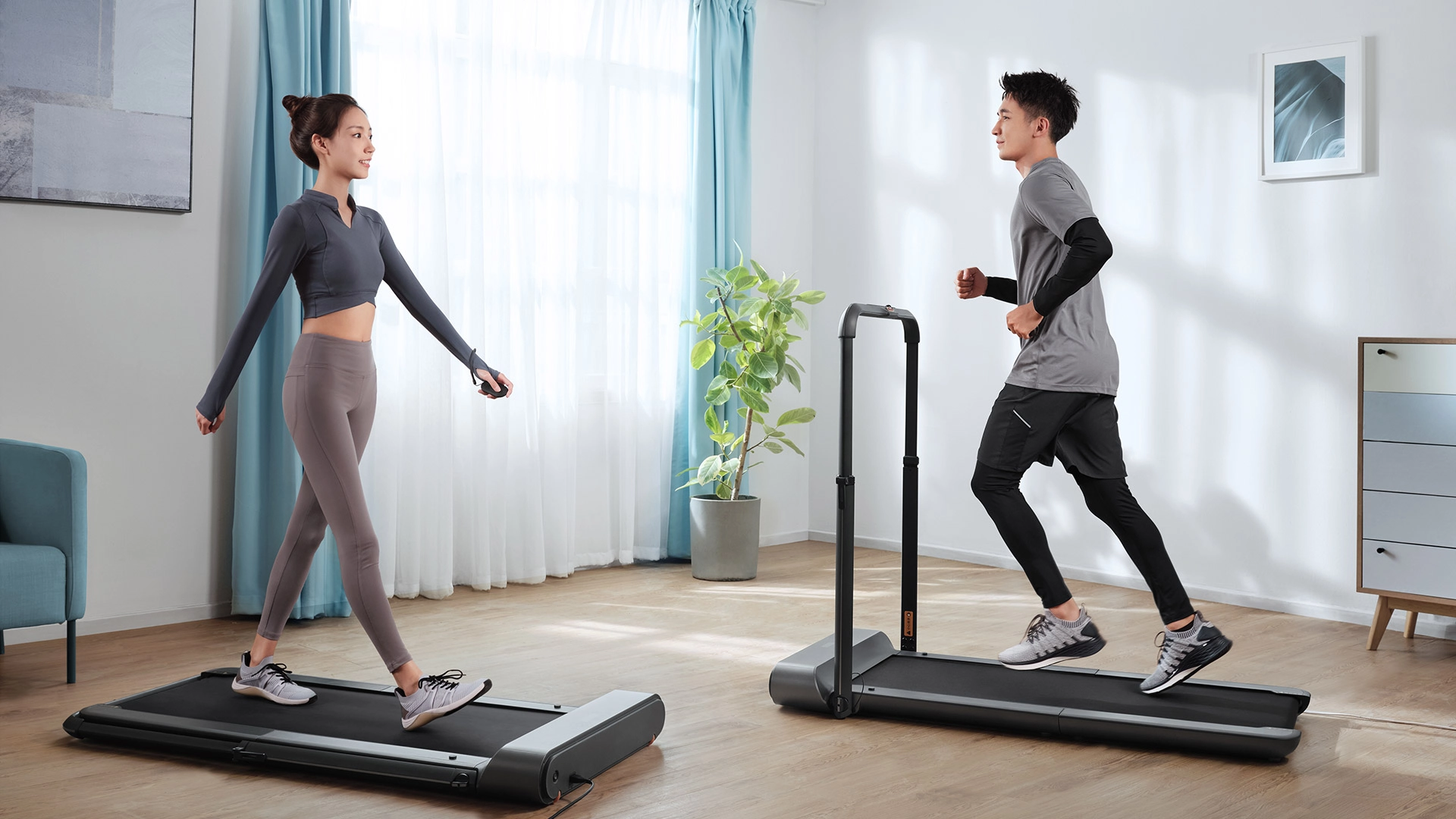WalkingPad R2 Walk and Run 2-IN-1 Foldable Treadmill.