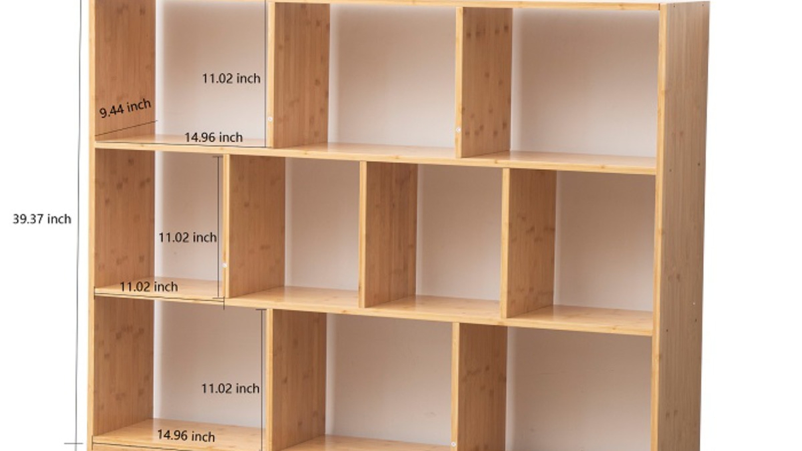 cube storage shelf