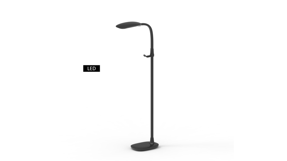 Artiva USA Full Spectrum LED Floor Lamp: Accessory Hangers and Reading Magnifier - Autonomous.ai