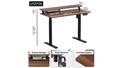fenge-electric-standing-desk-2-tier-desktop-walnut-brown - Autonomous.ai