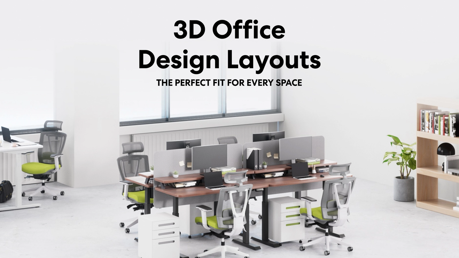 Find Your Ideal Office Layout with Bespoke 3D Designs
