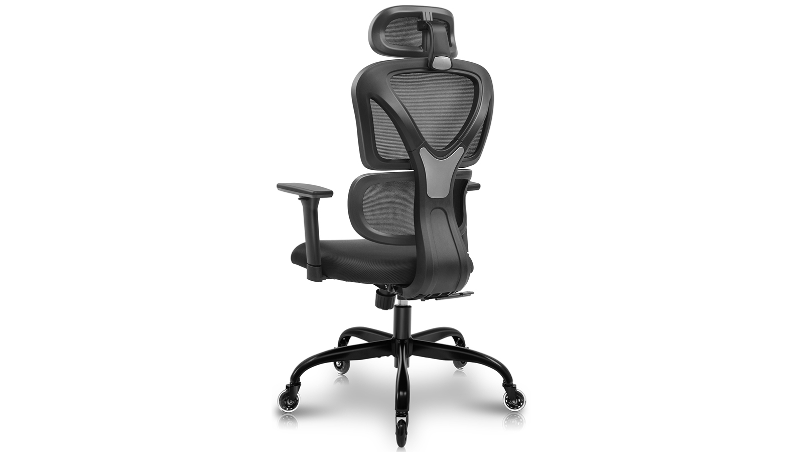 KERDOM High Back Ergonomic Office Chair for Wooden Floor