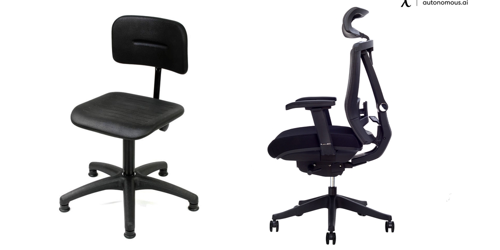 Difference Between Office Chair Glides and Casters