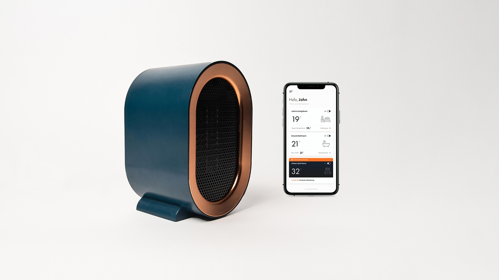 BOLDR FARA Smart Energy Saving Desktop Heater