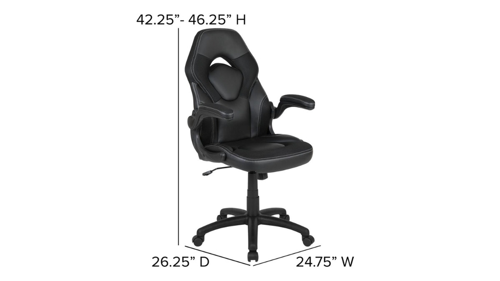 Gaming or Racing Office Ergonomic Computer PC Adjustable Swivel Chair