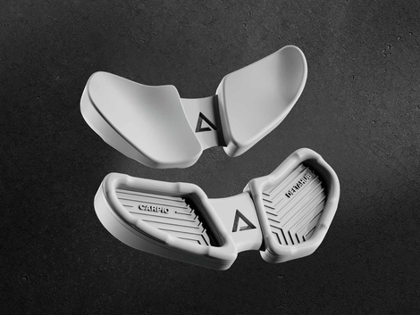 Add-on Carpio: White, Large, Right hand