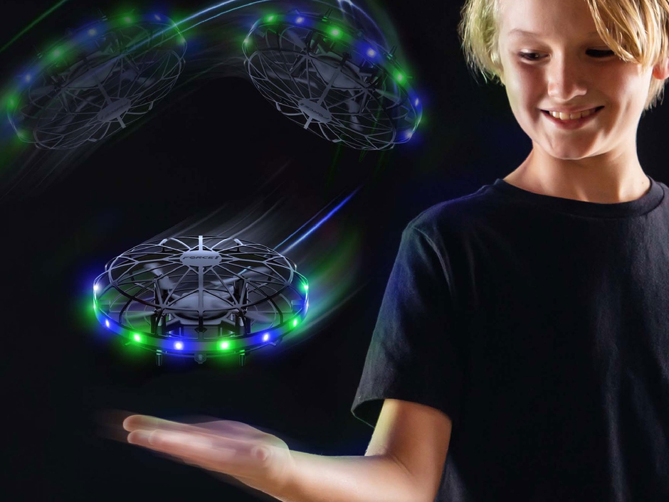 Kaliber Force1 Scoot LED Hand Operated Drone G/B