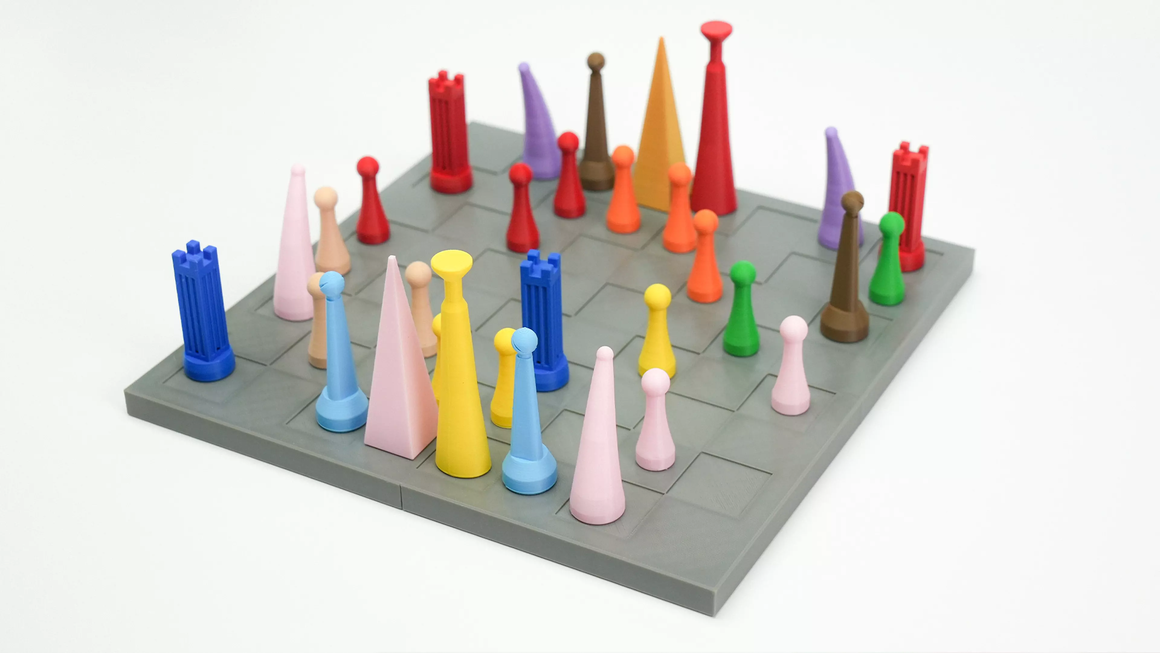 San Francisco Chess Set (F), printed: photo 2 of 4