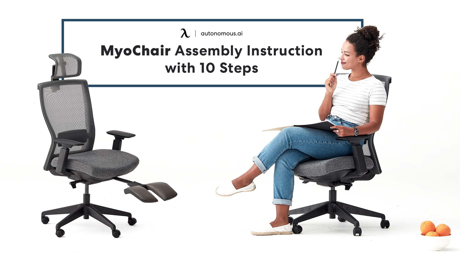 How to Assemble ErgoChair Recline - Assembly Instruction with 10 Steps