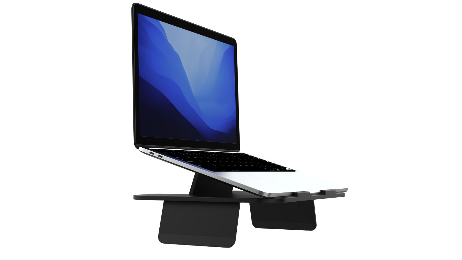 ELEVATE 4 position Laptop Stand for MacBook Matte Black