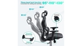 ergonomic-chair-by-kerdom-lumbar-support-black-sf-silver-round-stand-and-firewheels - Autonomous.ai