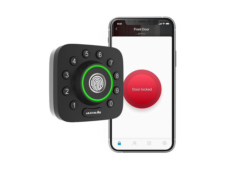 ULTRALOQ Smart Locks U-Bolt Pro: Fingerprint ID, Smartphone Control From Anywhere