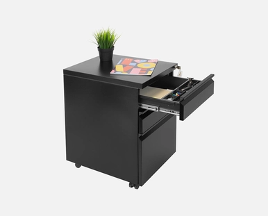 Mount-It! Mobile File Cabinet with 3 Drawers