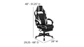skyline-decor-x40-gaming-chair-reclining-back-arms-slide-out-footrest-white - Autonomous.ai