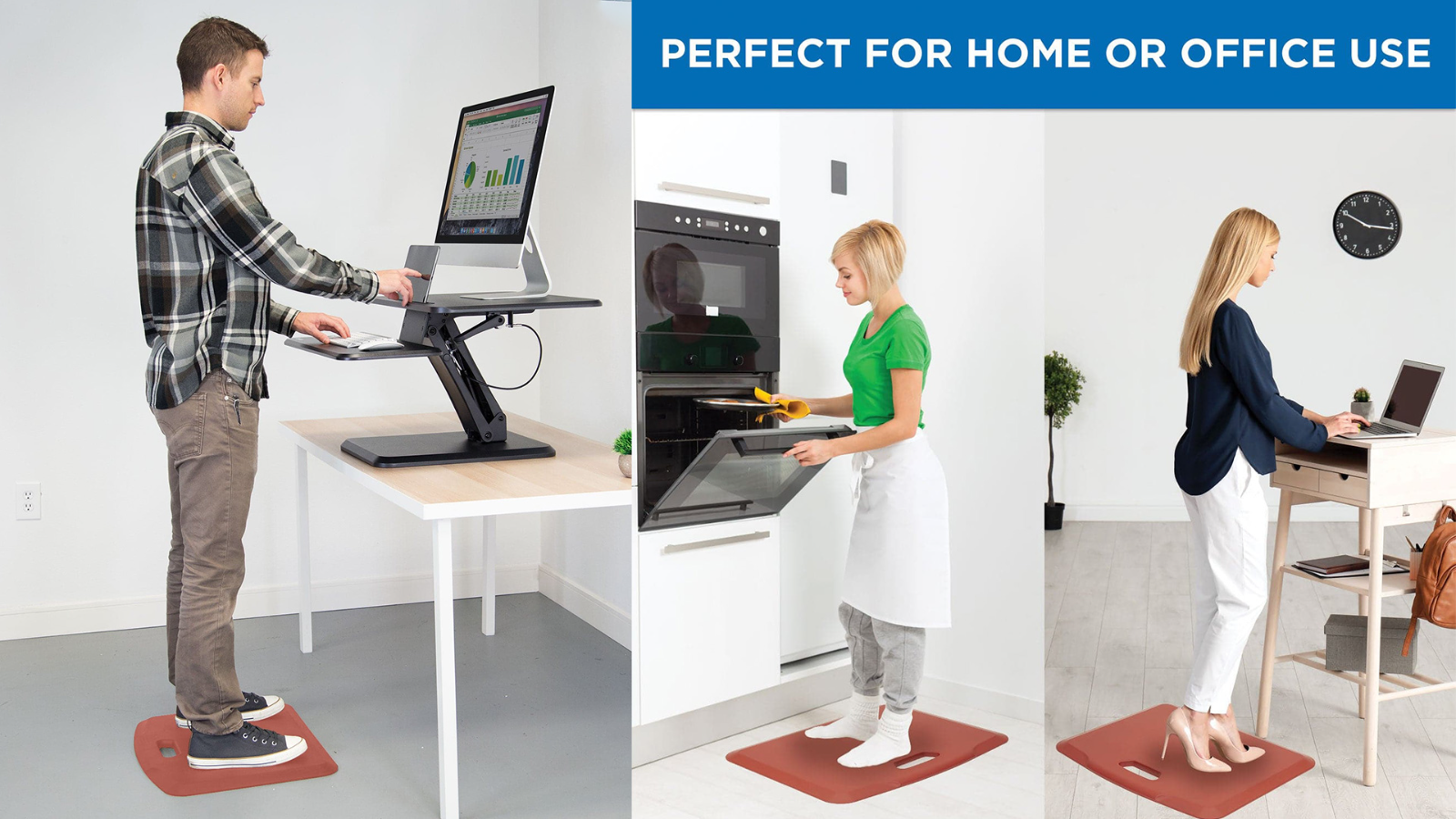 MountIt! Portable AntiFatigue Floor Mat