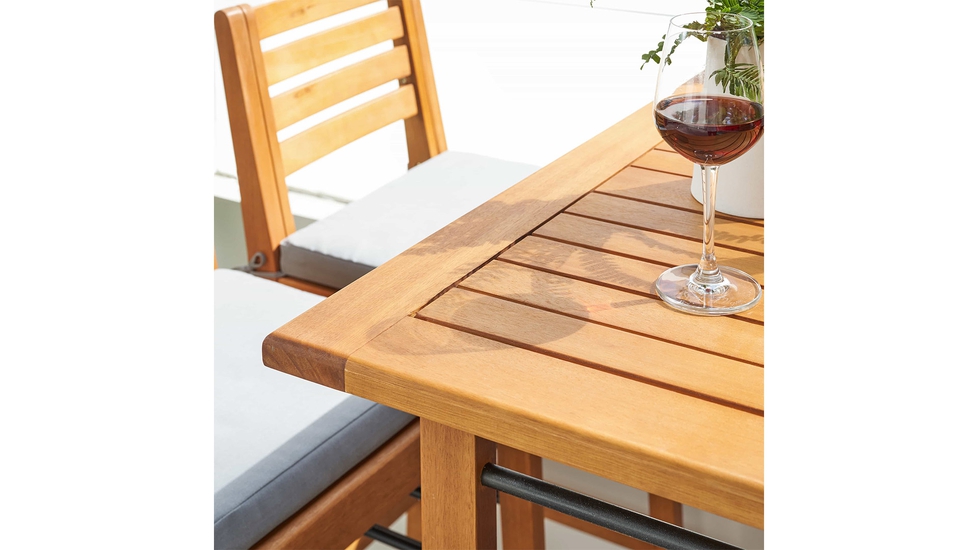 Vifah gloucester contemporary hotsell patio wood table