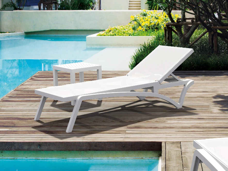 Compamia Pacific Sling Chaise Sun Lounger - Set of 2: Pool & Beach
