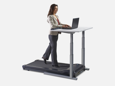 LifeSpan Fitness TR1200-Power Electric Height Adjust Treadmill Desk