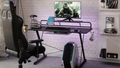 Techni Mobili TS-200 X-shaped Gaming Desk: Additional Storage - Autonomous.ai