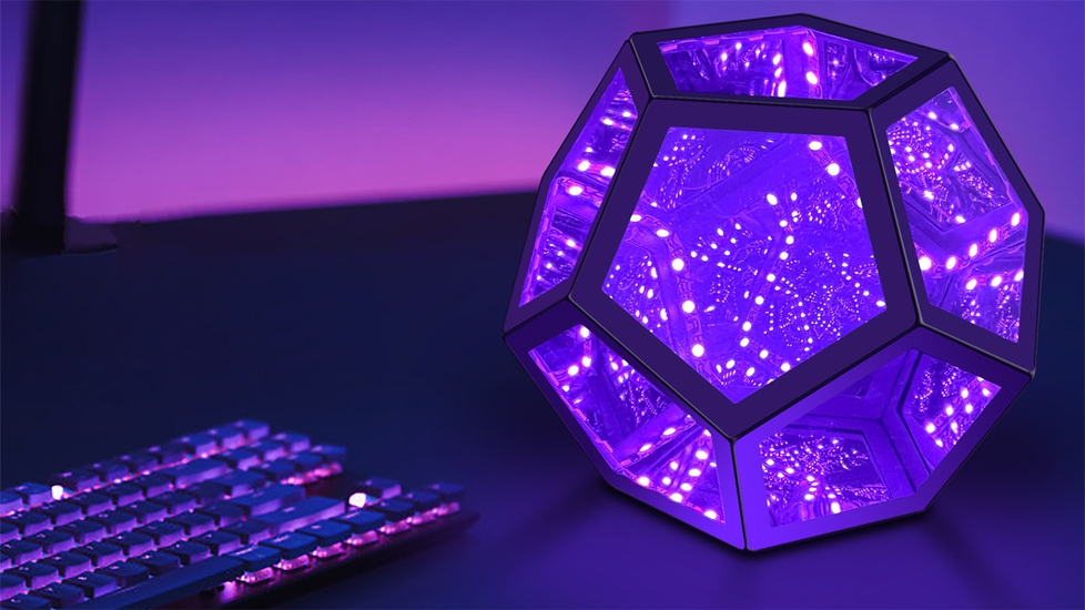 Infinity Dodecahedron Table Lamp - Autonomous.ai
