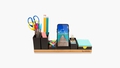 The Office Oasis Magnetic Desk Organizer - Autonomous.ai