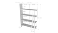 nomad-desk-bookcase-combo-white - Autonomous.ai