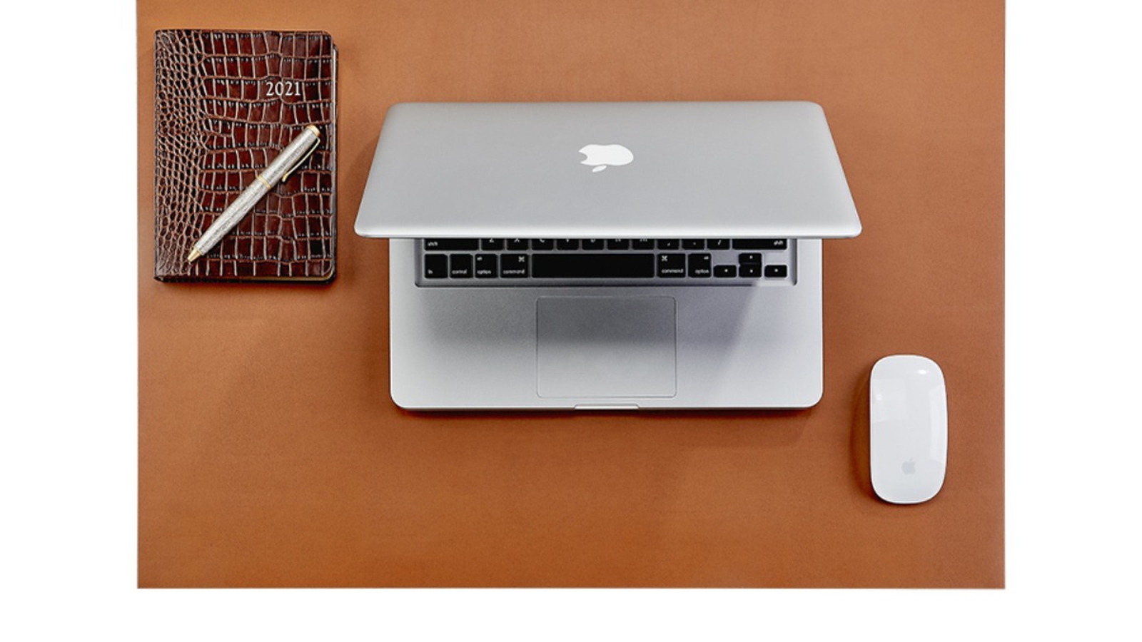 Two Sided Leather Desk Blotter