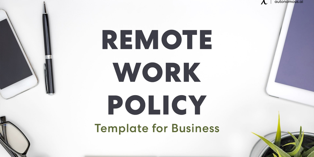 Remote Work Policy Template for Business