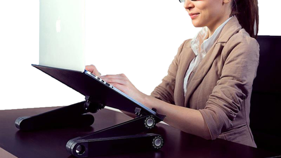 Uncaged Ergonomics WorkEZ Best Laptop Stand & Lap Desk