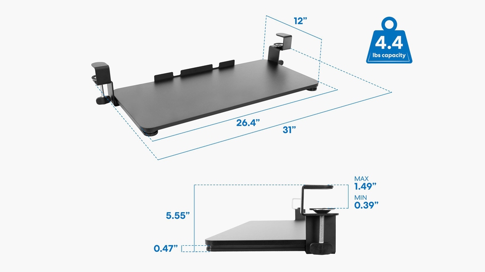 large-clamp-on-adjustable-keyboard-and-mouse-tray-by-mount-it-large-clamp-on-adjustable-keyboard-and-mouse-tray-by-mount-it