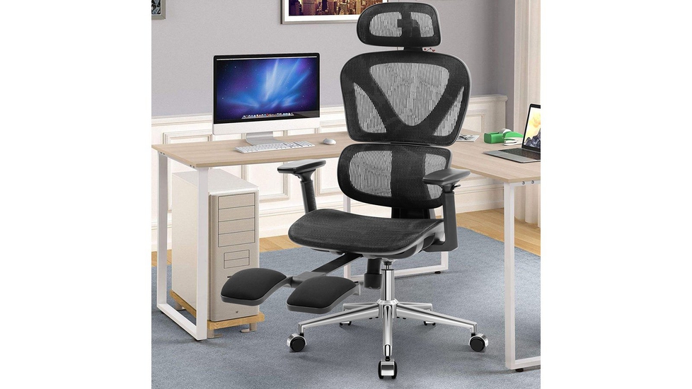 KERDOM Ergonomic Chair: Optional Footrest - Autonomous.ai