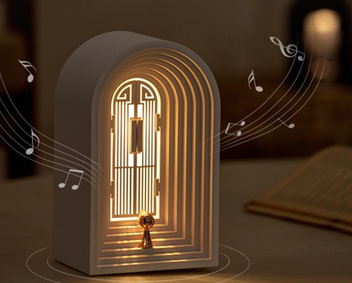 Moody Mouse Nordic Table Lamp LED Bluetooth Speaker - Stylish & Versatile