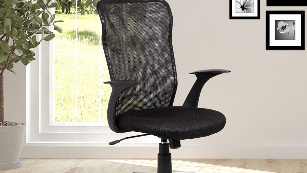 Techni Mobili Medium Back Mesh Office Chair - Autonomous.ai