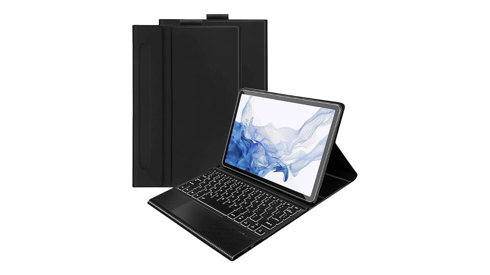 Sahara Case Keyboard Tablet Case with TrackPad: Bluetooth - Autonomous.ai