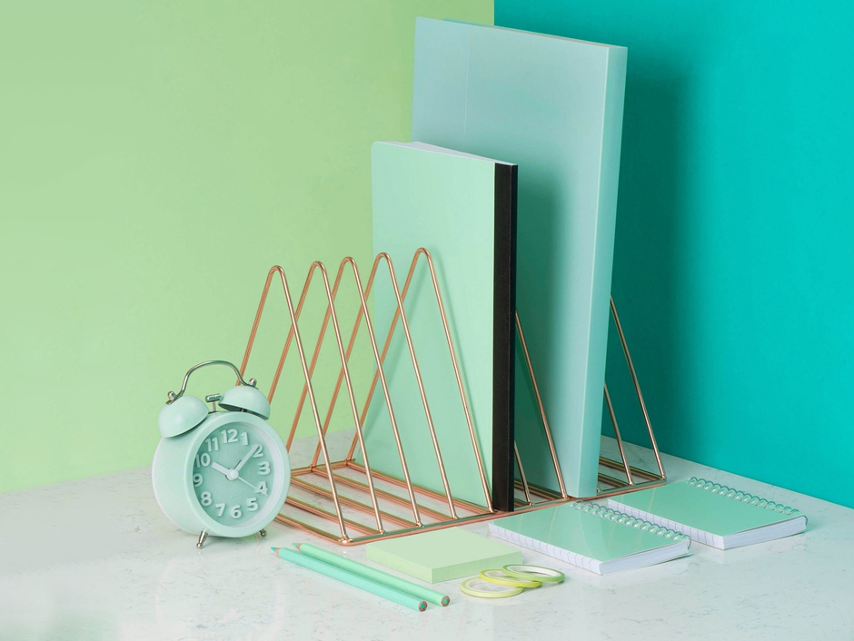 Mindspace Gold Triangle File Holder