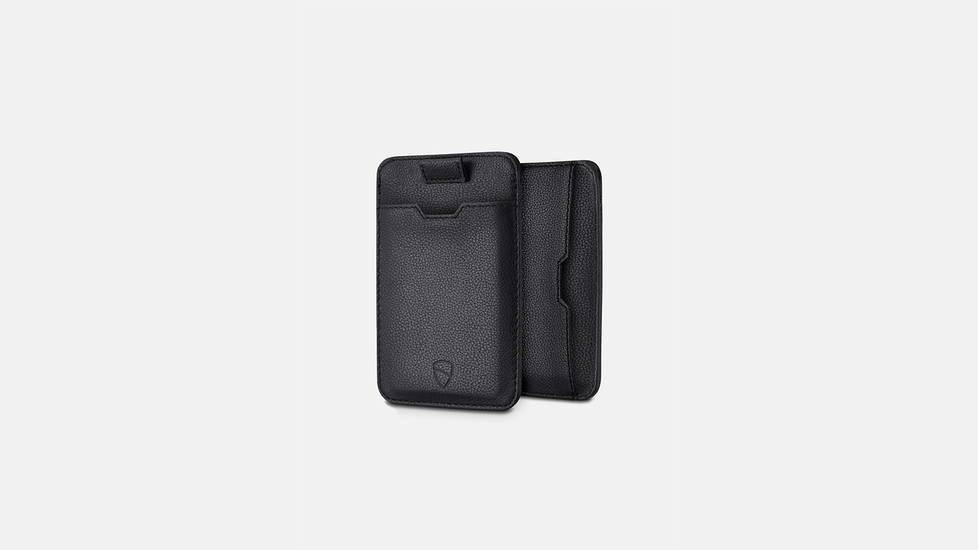 Vaultskin CHELSEA Minimalist Leather Wallet. RFID Blocking Card Holder