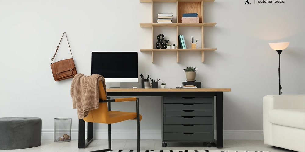Top Computer Desks with Monitor Shelf and Drawer
