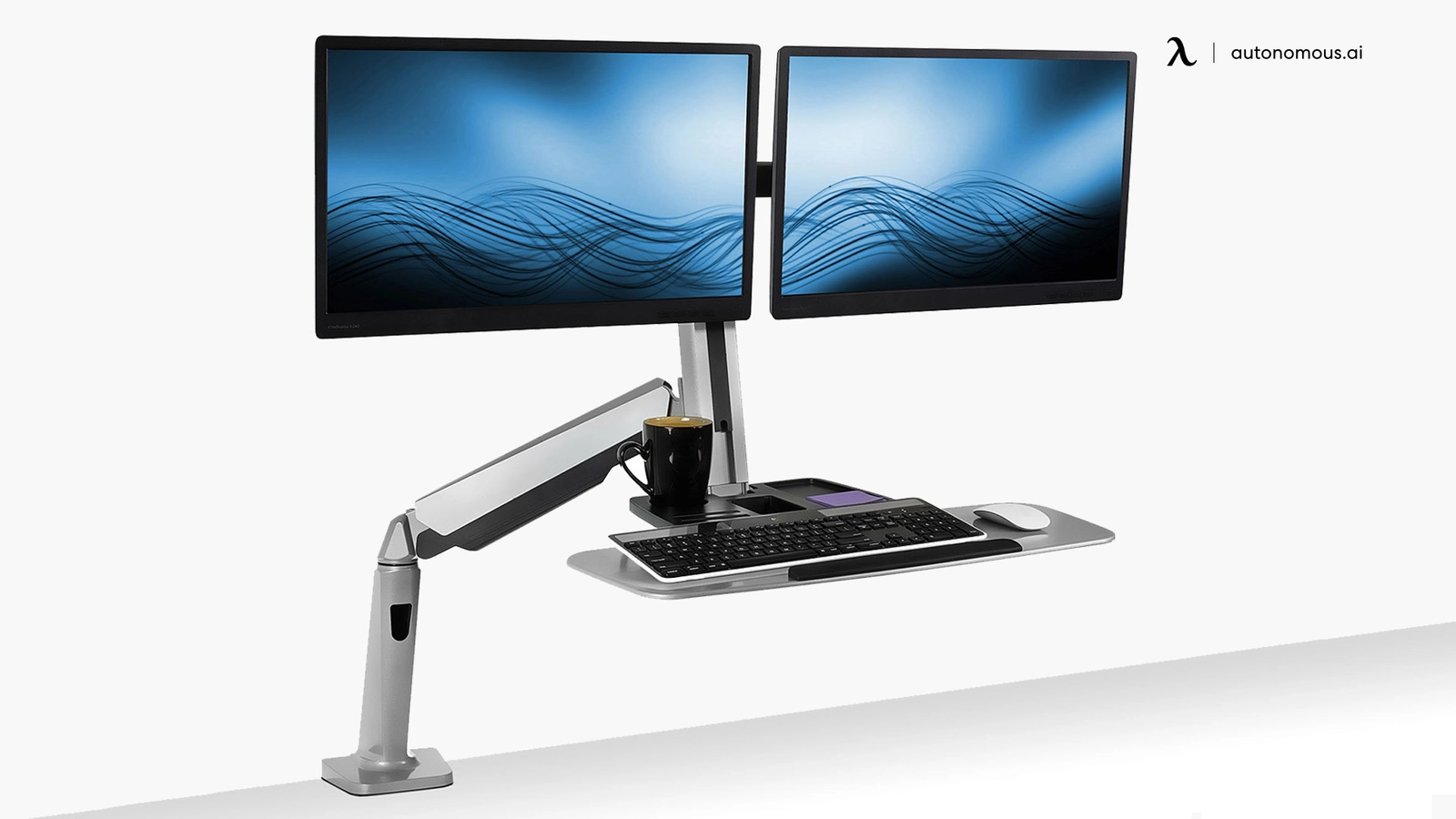 Best 8 Dual Monitor Standing Desk Converters (2024 Review)