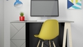 nexera-atypik-2-drawer-desk-black-greige-and-birch-plywood - Autonomous.ai