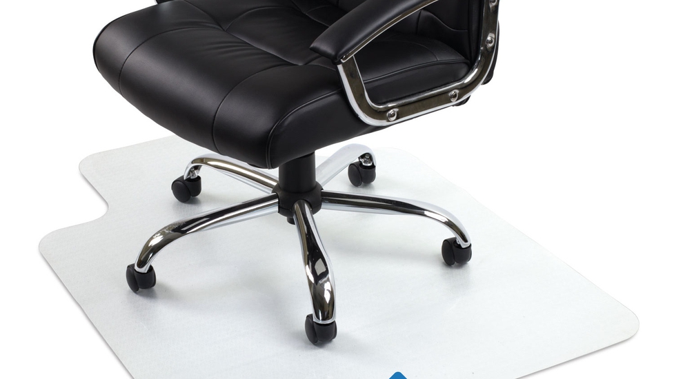 Mount-It! Clear Desk Chair Mat for Hardwood Floor