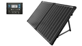 PTK 100W Portable Solar Panel kit, Foldable 2X 50w Mono Suitcase, proteusX 20A Charge Controller - Autonomous.ai