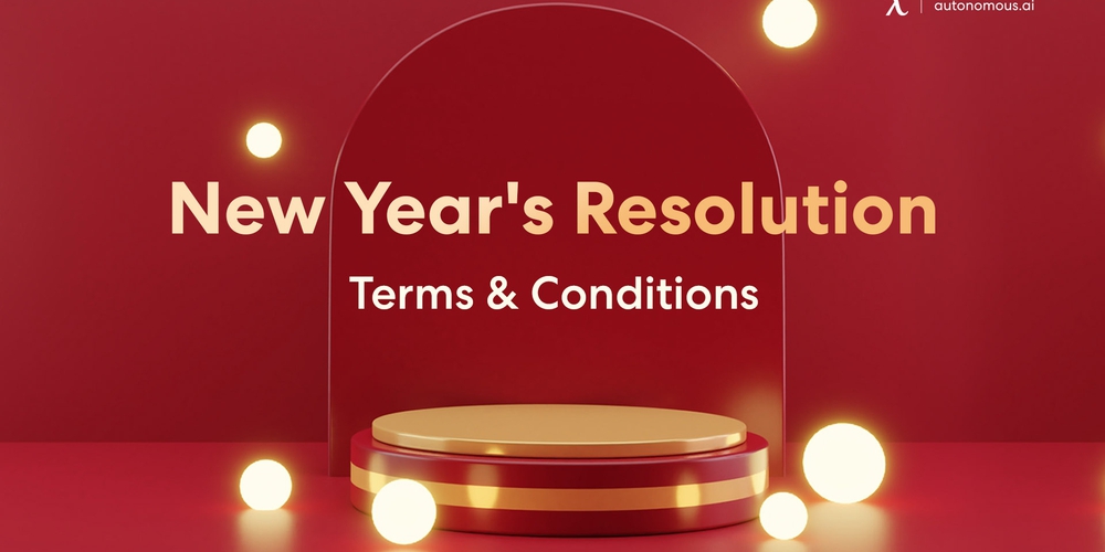 NEW YEAR'S RESOLUTION PROMOTION - Terms and Conditions