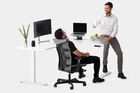 image of using l-shaped desk