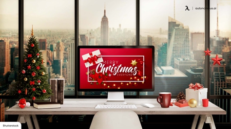 Inexpensive Christmas Desk Decoration Ideas Everyone Will Love