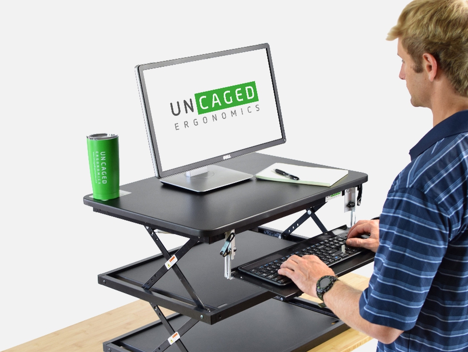 Uncaged Ergonomics CHANGEdesk - Standing Desk Riser: Converter