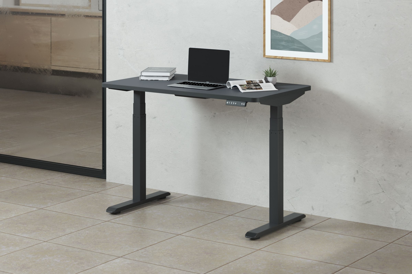 Office standing desk by Autonomous x Wistopht SmartDesk Pro.