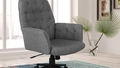 Techni Mobili Upholstered Tufted Office Chair - Autonomous.ai